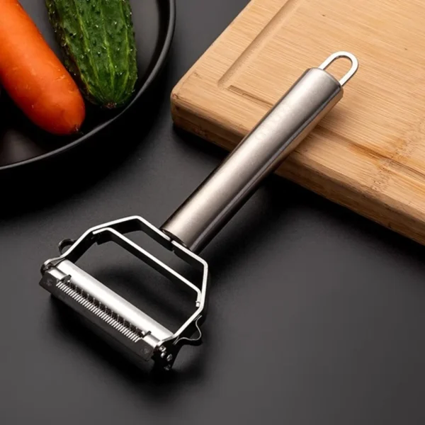 Stainless Steel Multifunctional Kitchen Peeler for Vegetables and Fruits