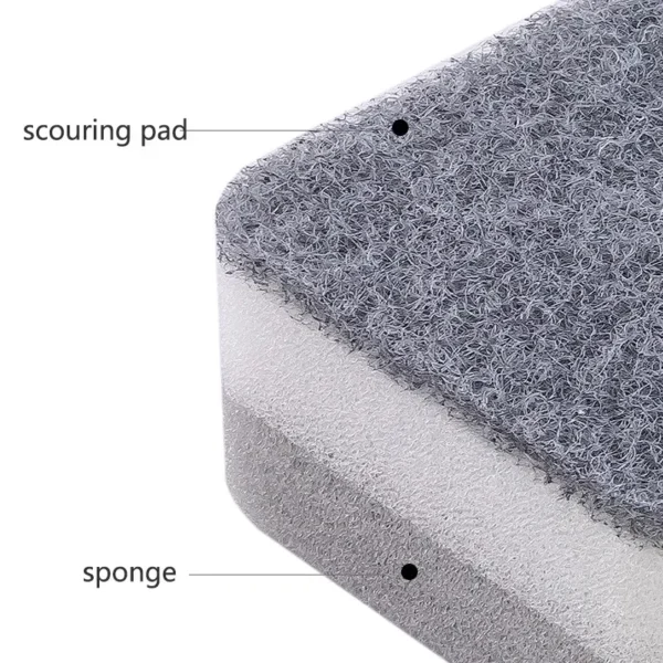 5Pcs Double-sided Cleaning Spongs Household Scouring Pad Kitchen Wipe Dishwashing Sponge Cloth Dish Cleaning Towels Accessories - Image 2